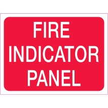 Fire Indicator Panel Sign