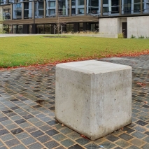 Concrete Cube Bollard