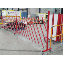 Industrial Expanding Barriers - Red/White