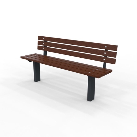 Woodville Seat - In-Ground - Merbau Hardwood