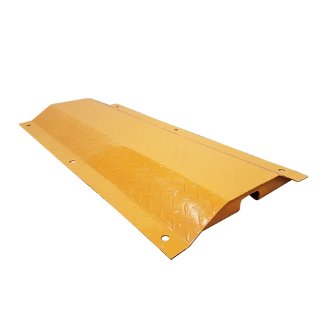 Steel Speed Hump – 3mm Plate – Plain Yellow