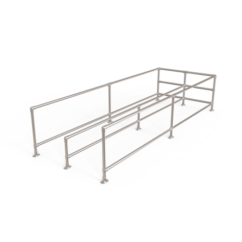 Trolley Bay Standard Size - Double Bay (Galvanised)