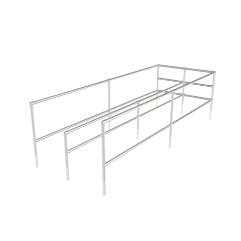 Trolley Bay Standard Size - Double Bay (Galvanised)