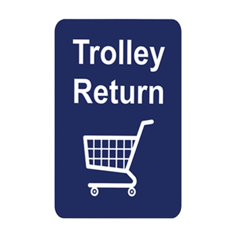 Trolley Bay Sign Only