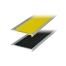 Abrasive Full Bar Anti-Slip Nosing 200 Series 68(W) x 10(H) - Black & Yellow Insert