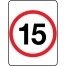 Speed Sign - 15