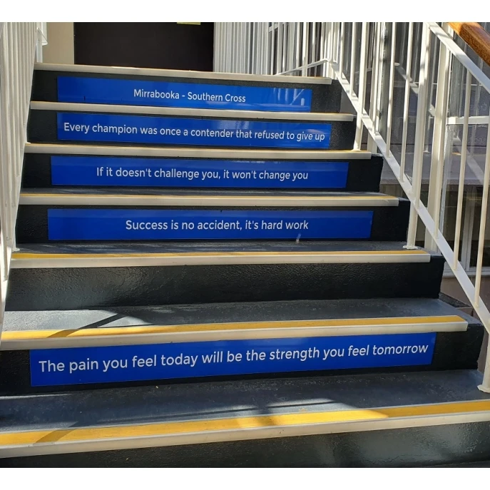 Signage & Safety :: Custom Stair Signs - Build Your Own