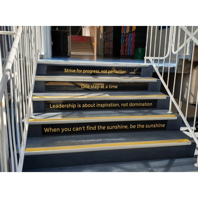 Signage & Safety :: Custom Stair Signs - Build Your Own