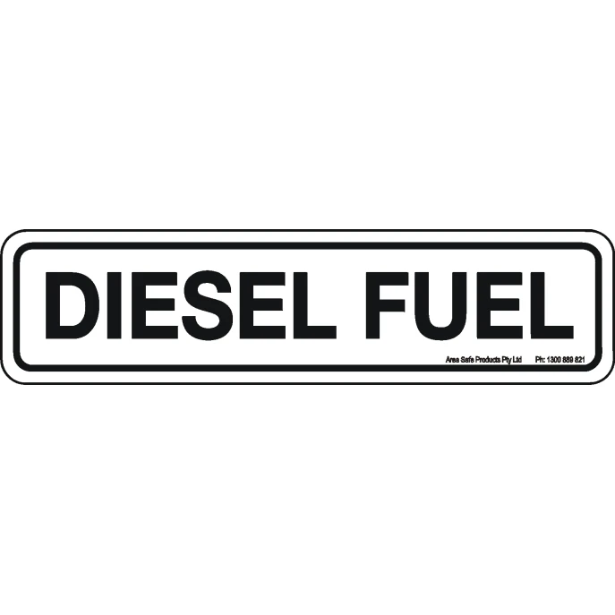 Diesel Fuel - Sticker