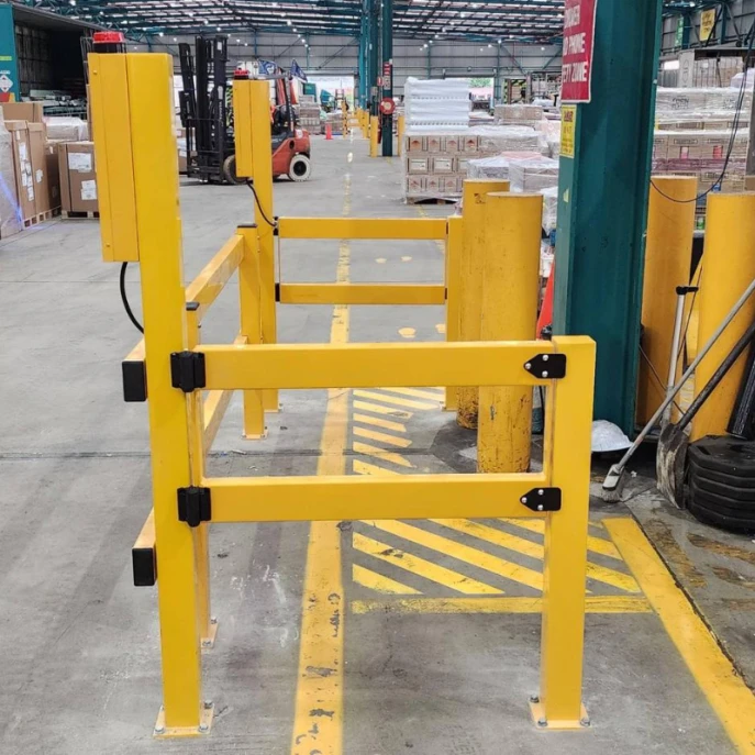 Recessed Rail Pedestrian Gate – Alarmed