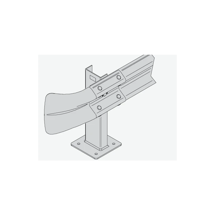W-Beam Terminals - Galvanised