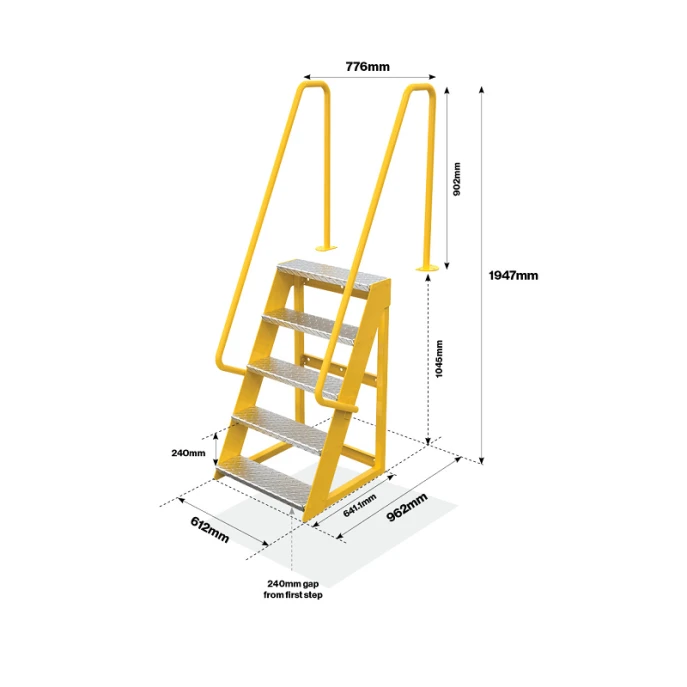 Heavy Duty Dock Stairs
