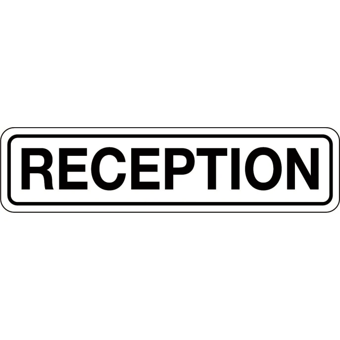 Reception Sign